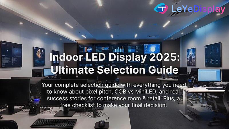 2025년 실내 LED 디스플레이 선택 가이드: 전문가 팁 및 성공 사례