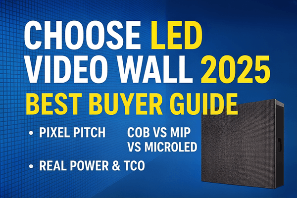 choose led video wall 2025