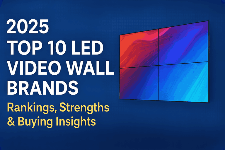 2025 Top 10 LED Video Wall Brands
