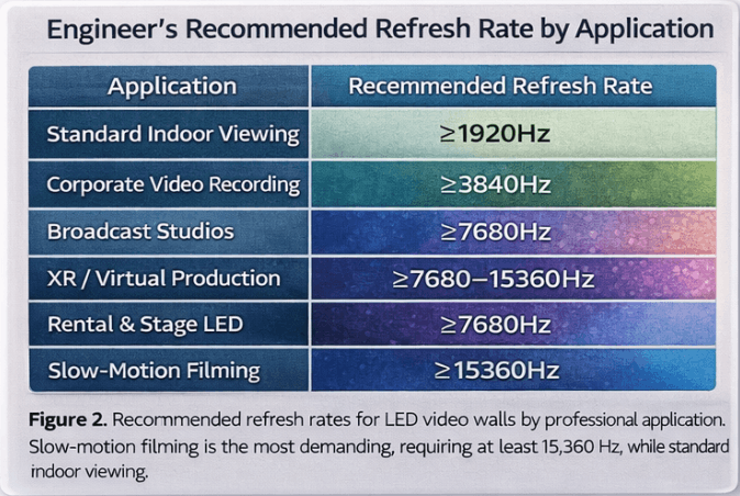 Is 3840Hz Refresh Rate Enough for LED Video Walls Engineer Guide 2