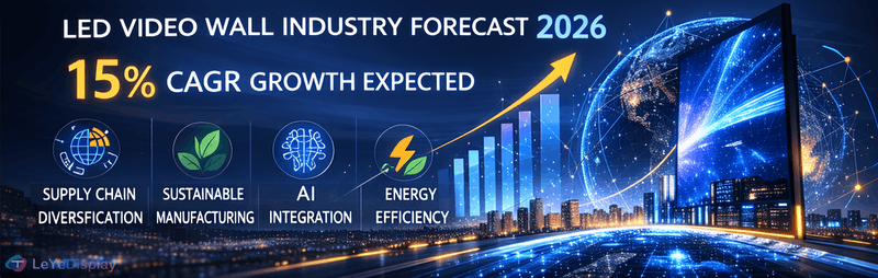 LED Video Wall Trends 2026 Impact of Raw Material Price Rise Forecast 3