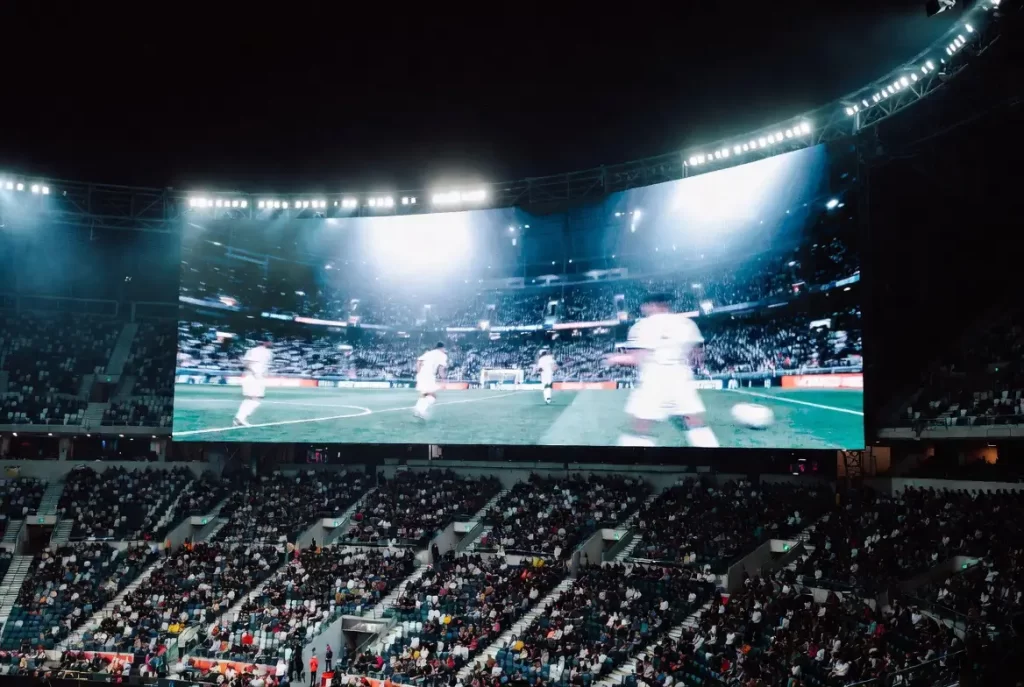 Micro COB LED display in 2026 World Cup stadium