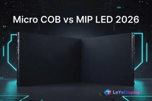 Micro COB vs MIP LED 2026 Comparison – Seamless Micro COB vs MIP LED Video Wall Technology