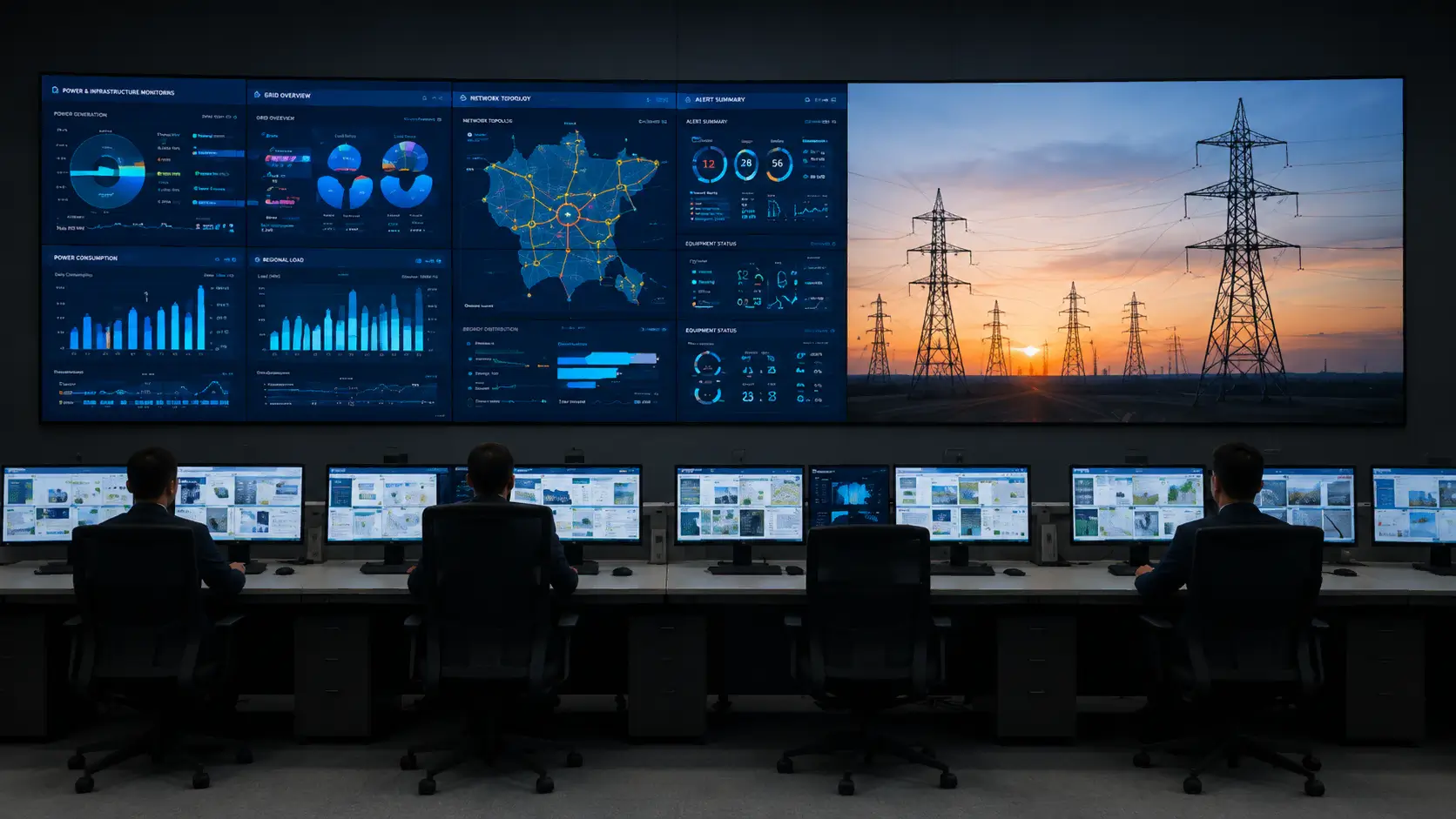 LY31 video wall application for public infrastructure monitoring
