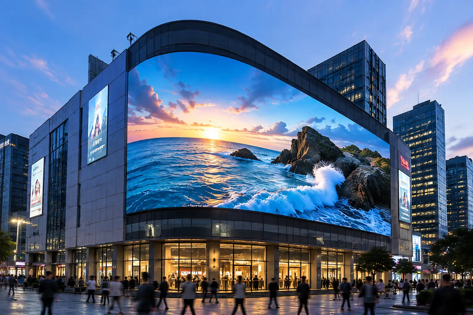 TQM outdoor LED display for large-format commercial outdoor installation