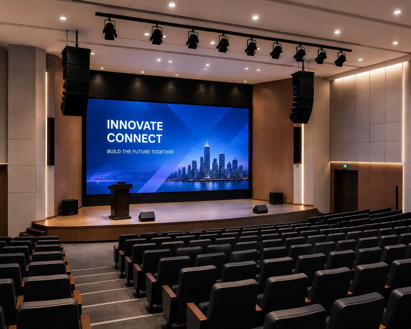 LY-DH350 power amplifier auditorium application