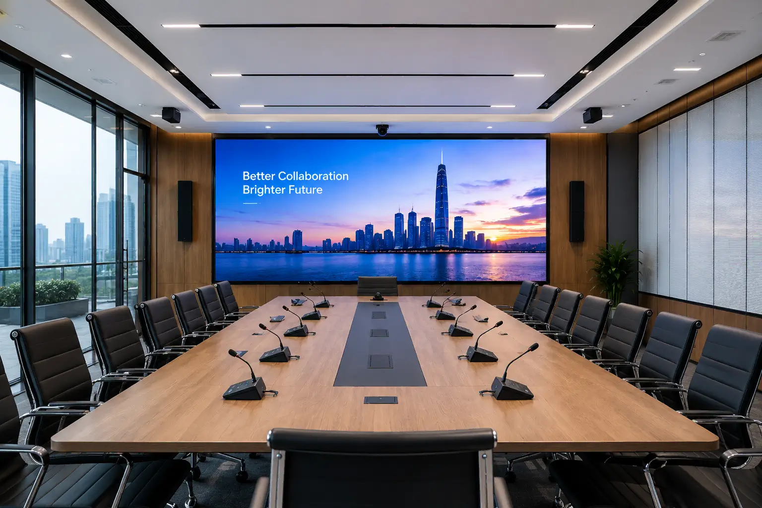 LY-DQ0808 digital audio processor conference room application