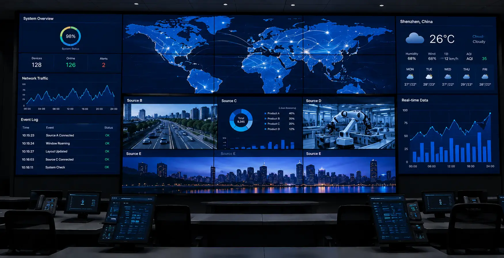 LY51 Video Wall Processing